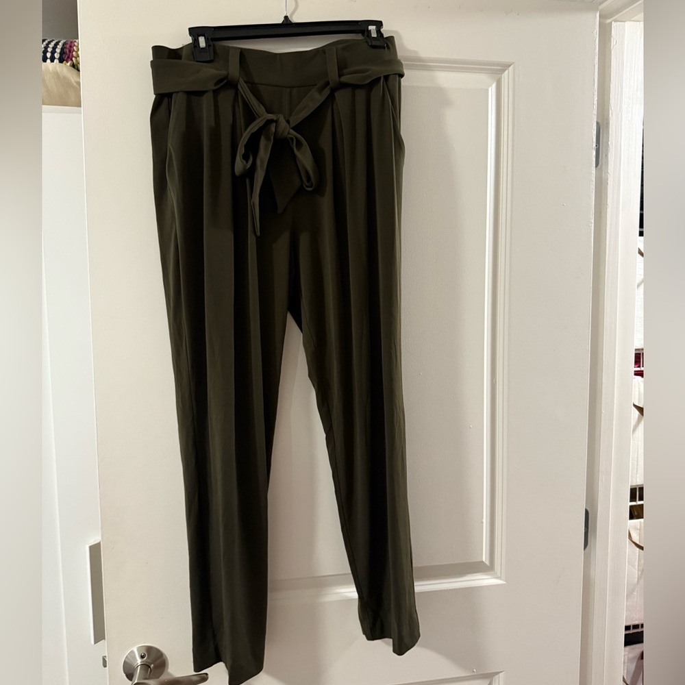 High Waisted Paperbag Express Pants